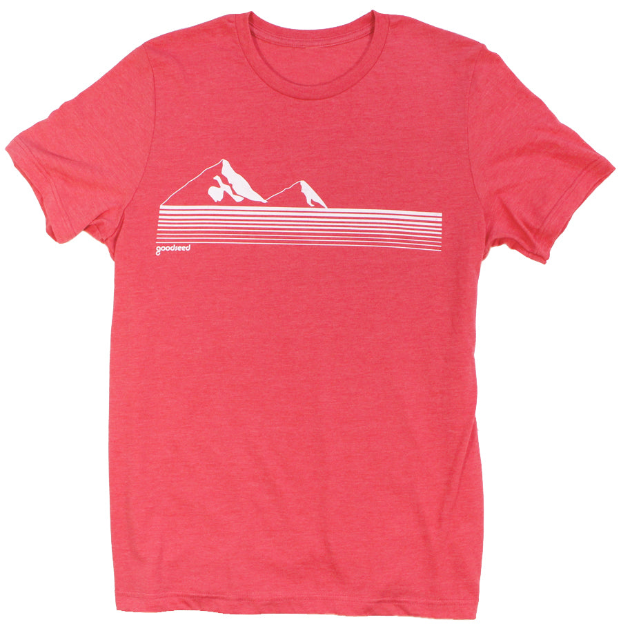 Out of Bounds Red Unisex Tee - goodseedclothing.com