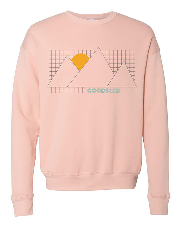 Totally Awesome 80s Sweatshirt Peach