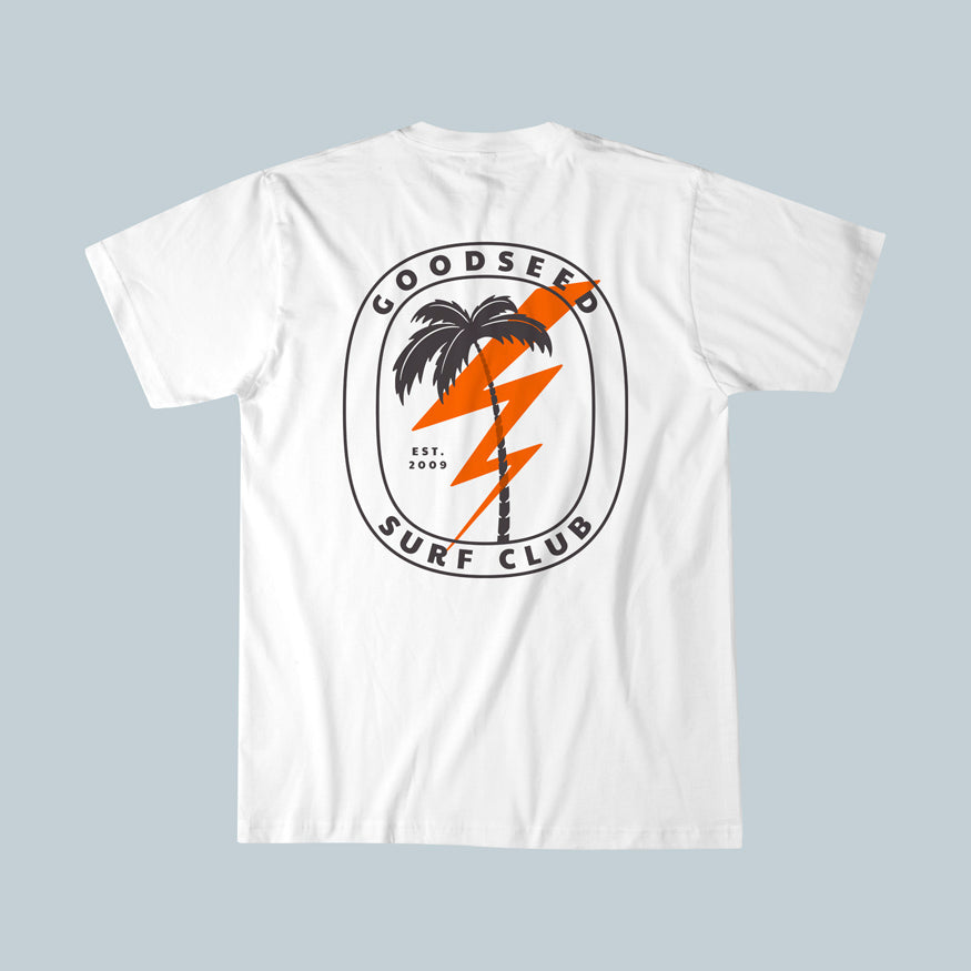 GS Bolt Tee White