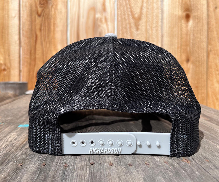 Breck Corduroy Trucker Hat Grey/Black