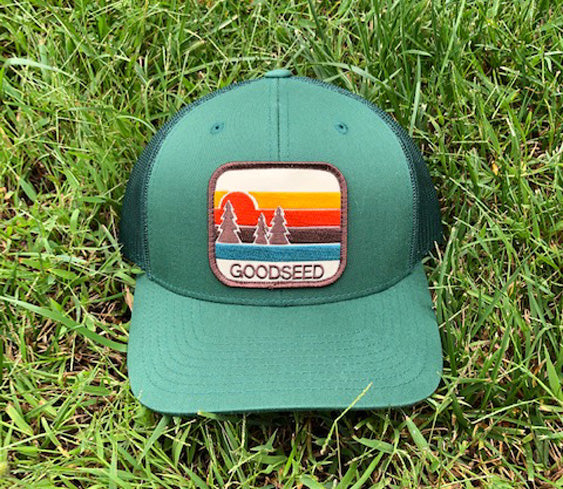 Pacific Pines Trucker Hat Green